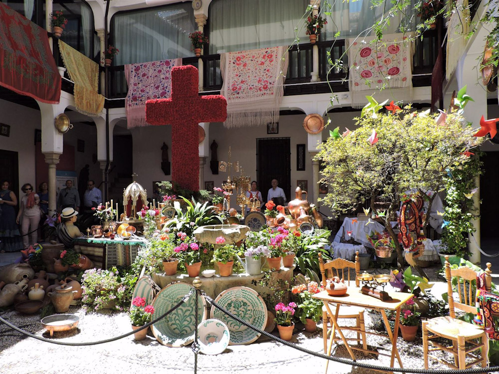 Cruz de mayo de Granada, en imagen de archivo (UROPA PRESS/MUSEO SAN JUAN DE DIOS)