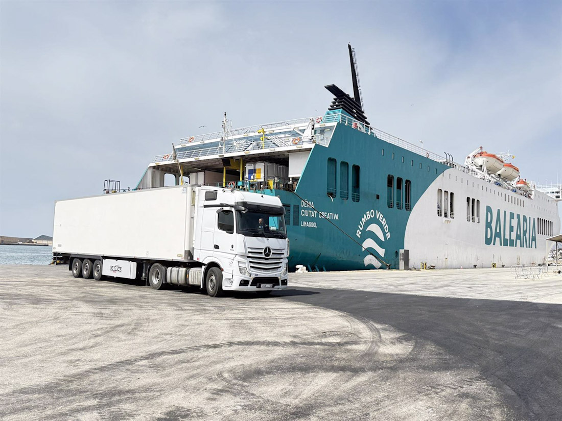 Las líneas marítimas regulares han operado con normalidad. (PUERTO DE MOTRIL)