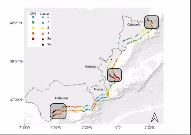 Gráfico de los trabajos para la articulación de un método científico para identificar regiones con alto riesgo de inundaciones compuestas en la costa mediterránea española (UGR)