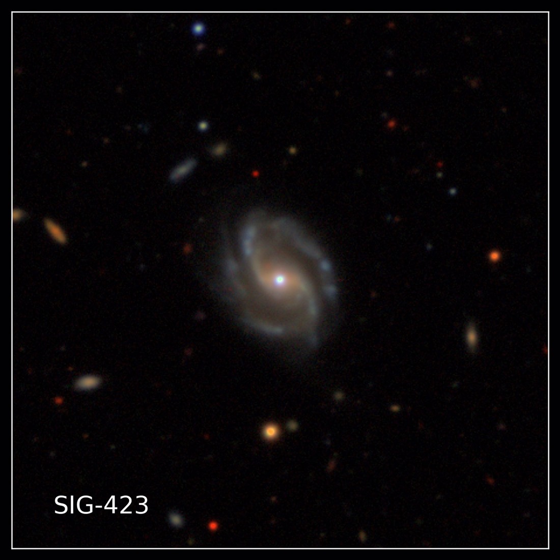 Galaxias estudiadas por los investigadores de la UGR (UGR)