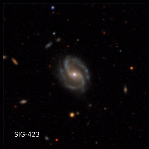 Galaxias estudiadas por los investigadores de la UGR (UGR)