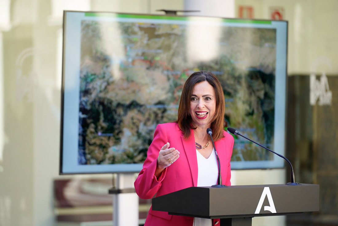 La Consejera de Fomento, Rocío Díaz (JUNTA)