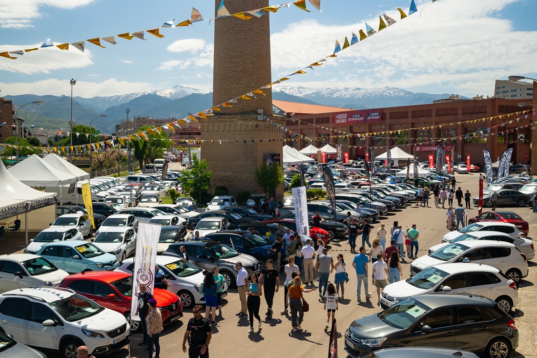 Panorámica exterior del Salón del Vehículo (FERMASA)