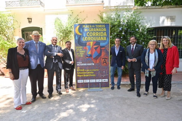 Presentación de la segunda corrida de toros en homenaje a Federico García Lorca (AYUNTAMIENTO)