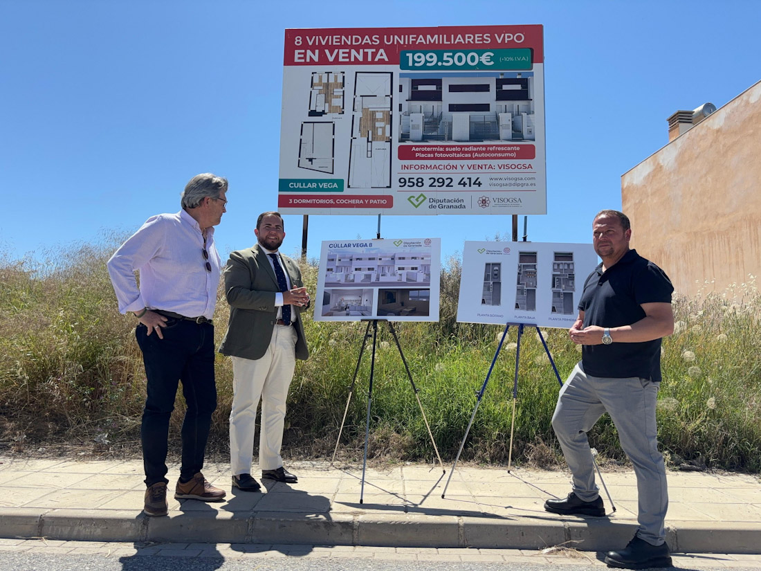 Presentación de las viviendas protegidas en Cúllar Vega (DIPGRA)