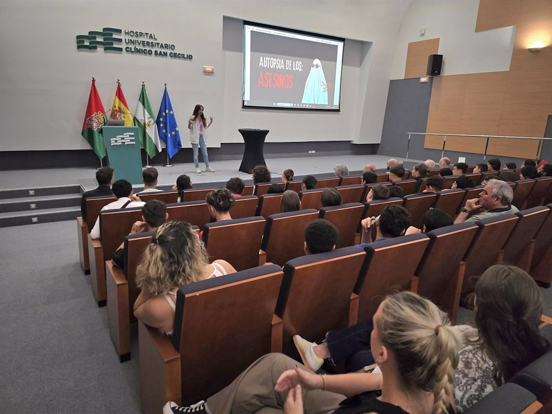 El Hospital Universitario Clínico San Cecilio de Granada imparte una jornada educativa para conmemorar el Día Mundial sin Tabaco (JUNTA DE ANDALUCÍA)