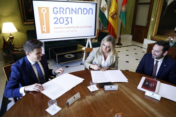 La Asociación de Jóvenes Empresarios se suma a la candidatura de Granada como Capital Europea de la Cultura 2031 (AYUNTAMIENTO DE GRANADA)