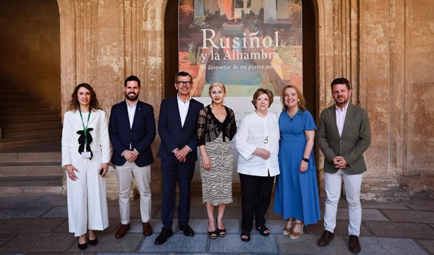 La consejera de Cultura, Patricia del Pozo (4i), ha asistido a la presentación de la exposición sobre Santiago Rusiñol (JUNTA) La consejera de Cultura, Patricia del Pozo (4i), ha asistido a la presentación de la exposición sobre Santiago Rusiñol (JUNTA)
