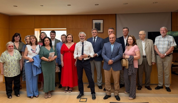 Imagen del homenaje a Joaquín Delgado (AYTO. ÓRGIVA)