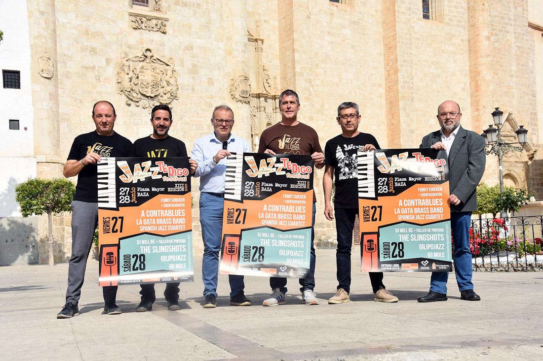 Presentación de JazzTeDigo Festival en Baza (AYTO. BAZA)