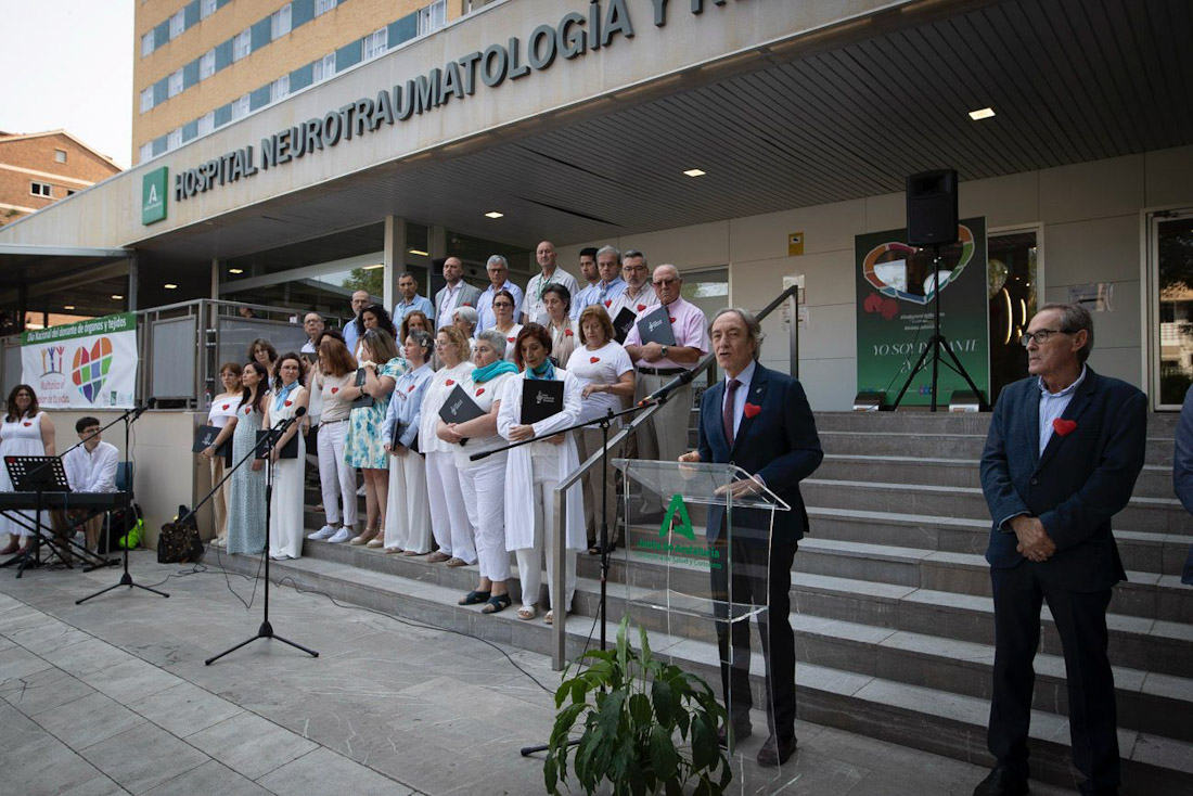 Homenaje a los donantes (ANTONIO L. JUÁREZ)