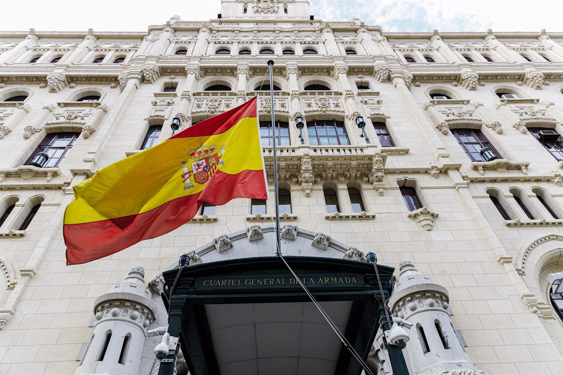 Entrada del Cuartel General de la Armada (CARLOS LUJÁN - EUROPA PRESS