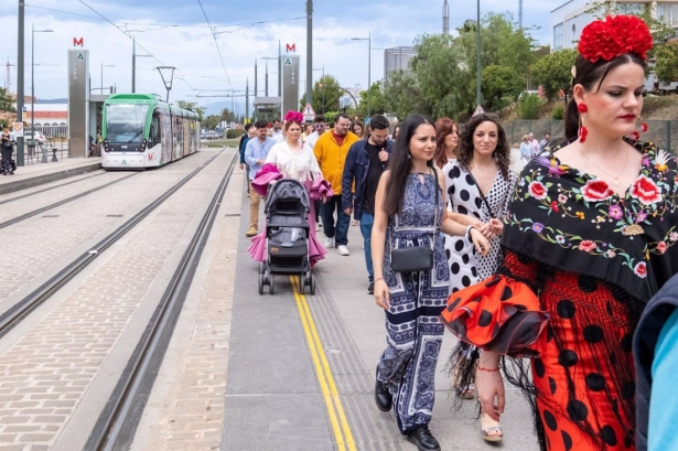 Uso del metro en la Feria del Corpus (JUNTA)