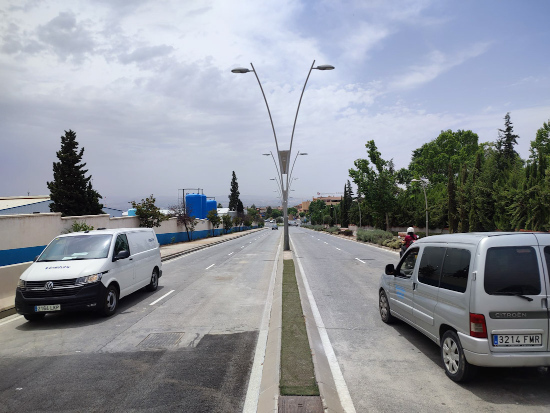 La Entrada de acceso a Albolote ya está habilitada 