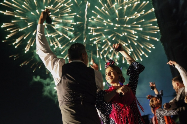 Inauguración y encendido de la Feria de Granada (ÁLEX CÁMARA / EUROPA PRESS)