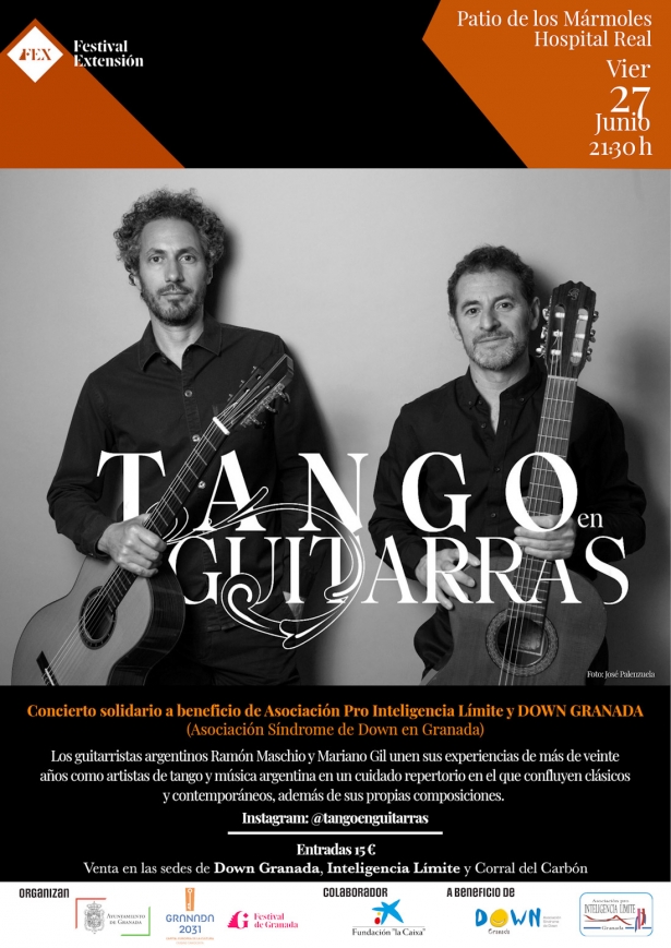 Cartel del concierto solidario 