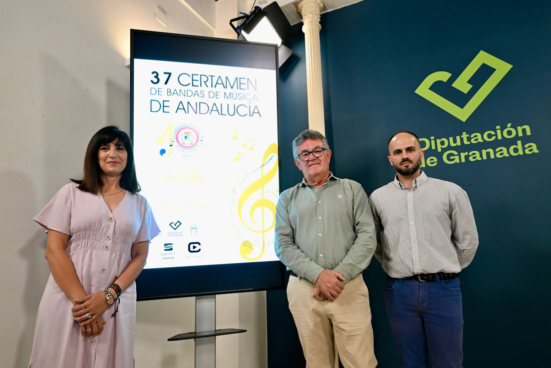 Presentación de la 37ª edición del Certamen de Bandas de Música de Andalucía (DIPGRA)