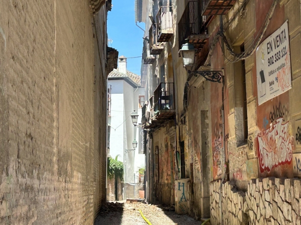 Lugar donde se produjo el incendio (ANTONIO L. JUÁREZ)