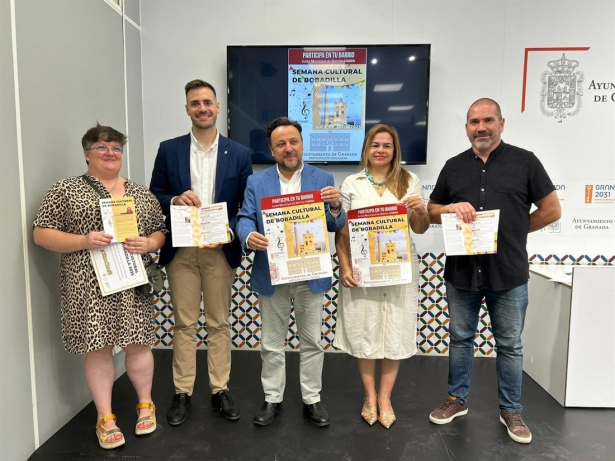 Presentación de las fiestas populares de La Bobadilla en el Ayuntamiento de Granada (AYUNTAMIENTO)