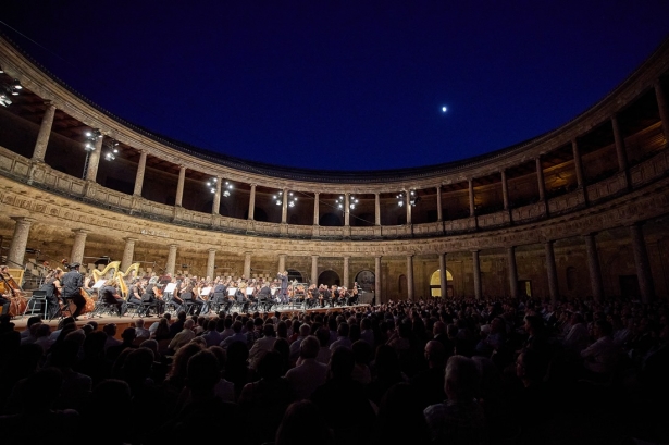 Orchestra e Coro dell’Accademia Nazionale di Santa Cecilia I  en el Palacio Carlos V ((FERMÍN RODRÍGUEZ)
