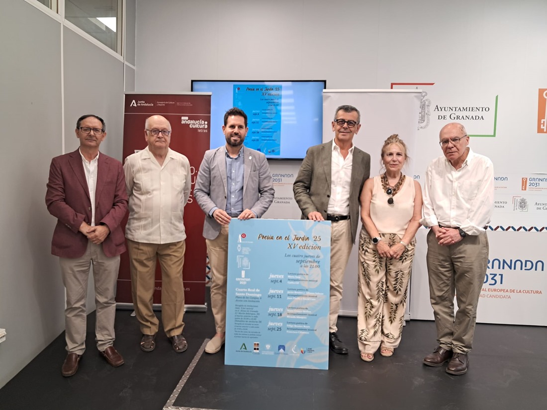 Presentación de Poesía en el Jardín (JUNTA)