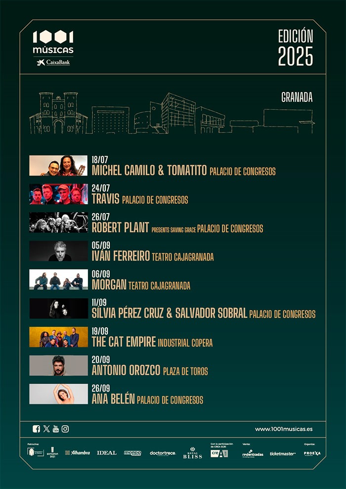 Cartel de 1.001 Músicas (PROEXA)