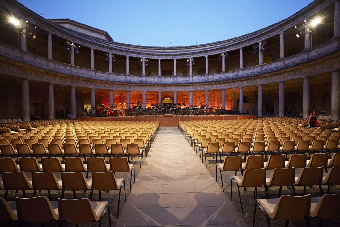 Palacio de Carlos V en imagen de archivo (JOSÉ ALBORNOZ/FESTIVAL REMITIDA POR ABADES)
