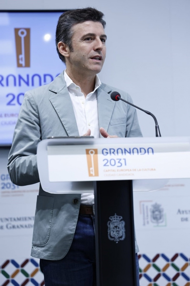 El portavoz del equipo de gobierno local de Granada, Jorge Saavedra (AYUNTAMIENTO)