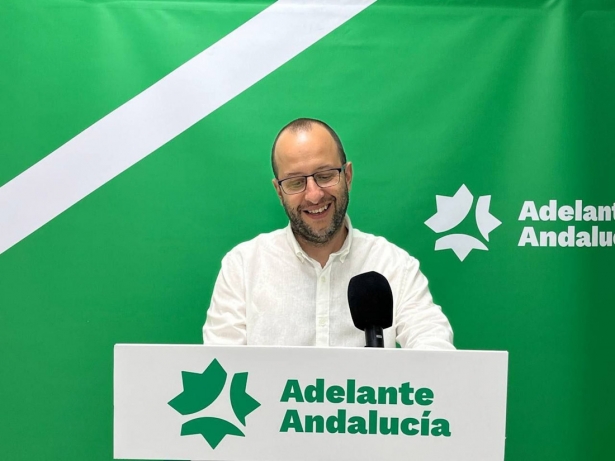 El portavoz de Adelante Andalucía en Granada, Néstor Salvador (ADELANTE)