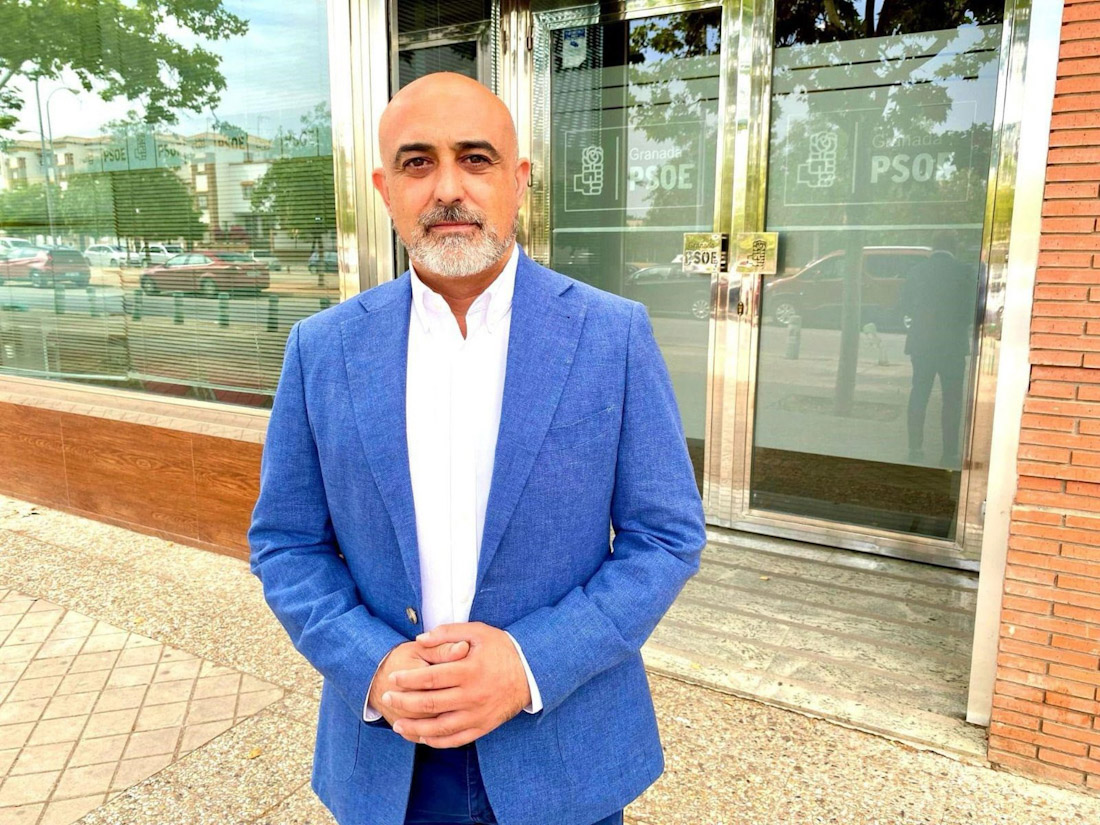 El secretario de Comunicación y Formación del PSOE de Granada, José Manuel Molino, en una imagen reciente (PSOE)