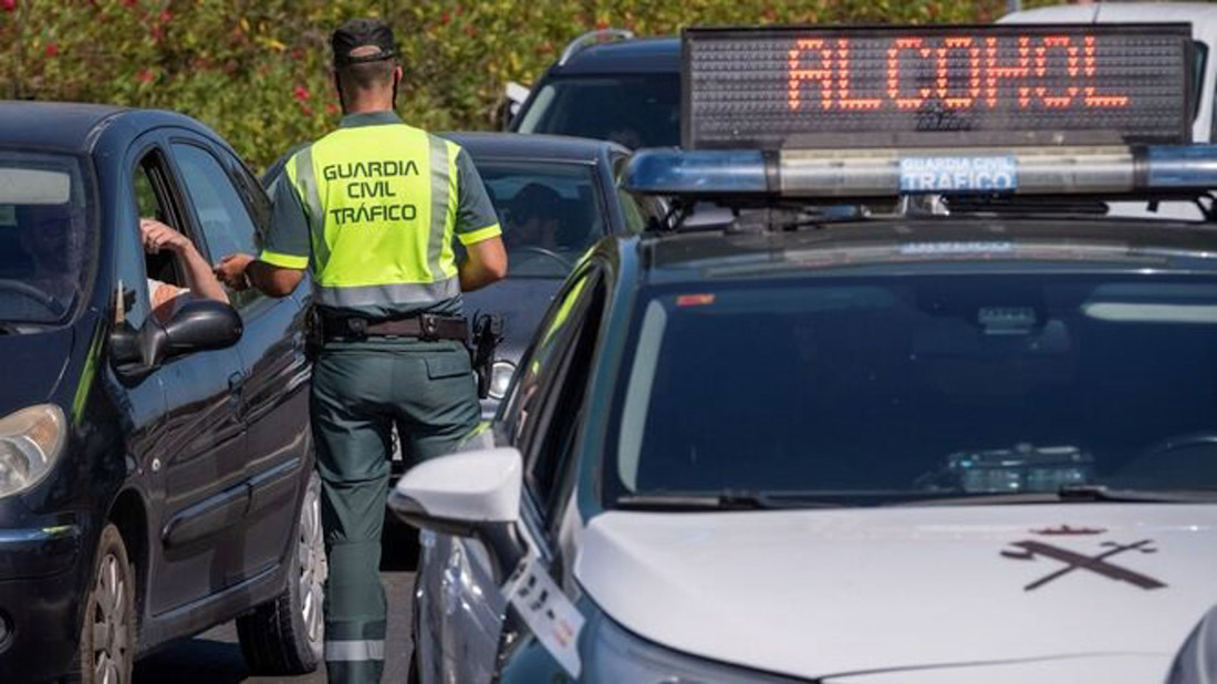 Control de alcoholemia de la Guardia Civil (GUARDIA CIVIL)