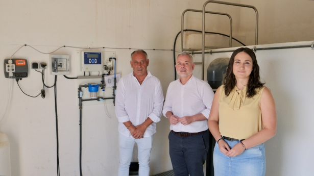 Vista al Depósito de la Atalaya (DIPGRA)