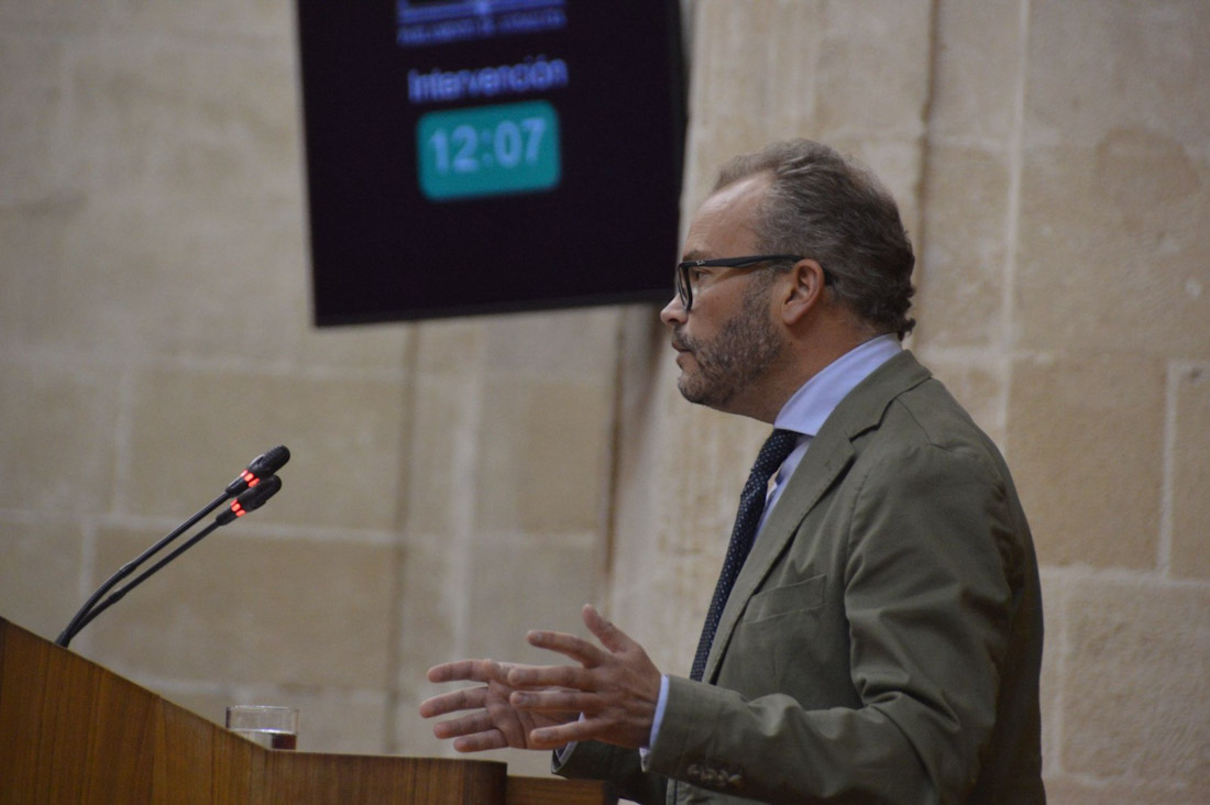 El parlamentario andaluz del PP, Mariano García (PP)