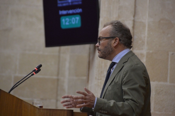 El parlamentario andaluz del PP, Mariano García (PP)