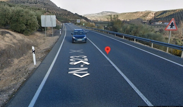 Imagen de la ubicación de la carretera A-308, en el kilómetro 4 (112 ANDALUCÍA) Imagen de la ubicación de la carretera A-308, en el kilómetro 4 (112 ANDALUCÍA)