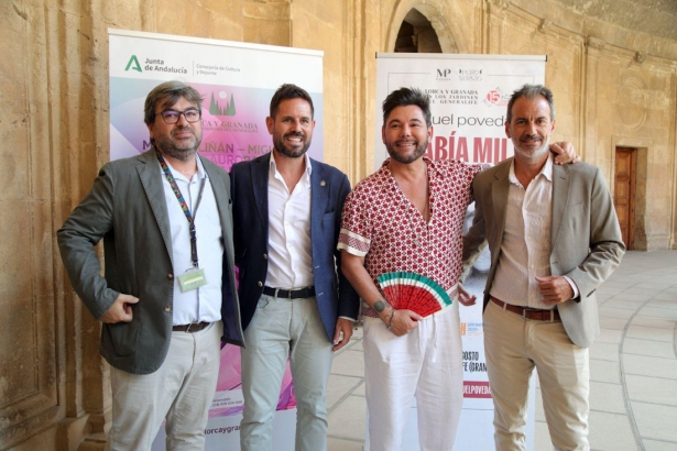 Presentación del espectáculo de Miguel Poveda (JUNTA)