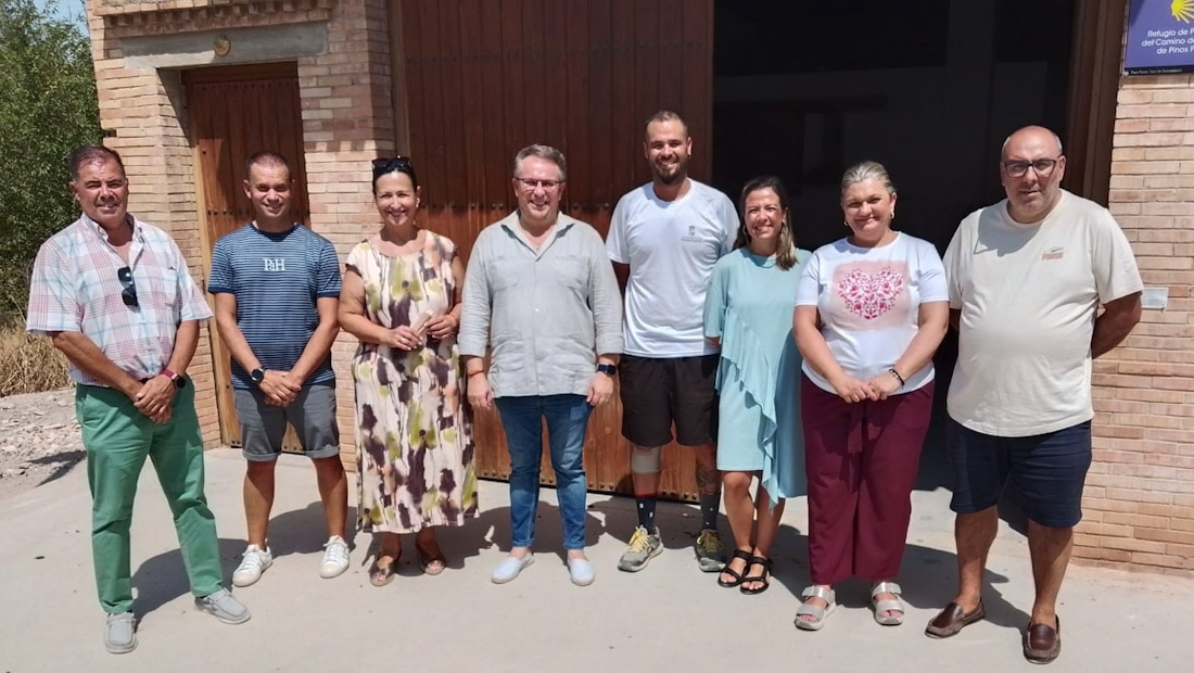 Recibimiento a Jorge Mora (AYTO. PINOS PUENTE)