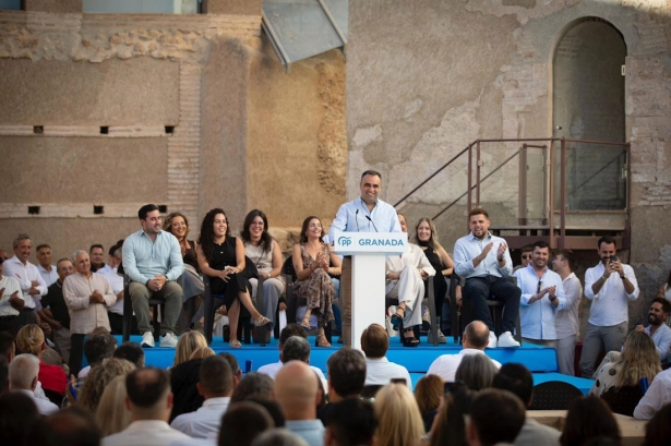 El presidente del PP de Granada, Francis Rodríguez, durante su intervención en el inicio del curso político (PP GRANADA) El presidente del PP de Granada, Francis Rodríguez, durante su intervención en el inicio del curso político (PP GRANADA)