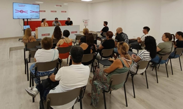 Asamblea con trabajadores del comercio (CCOO)