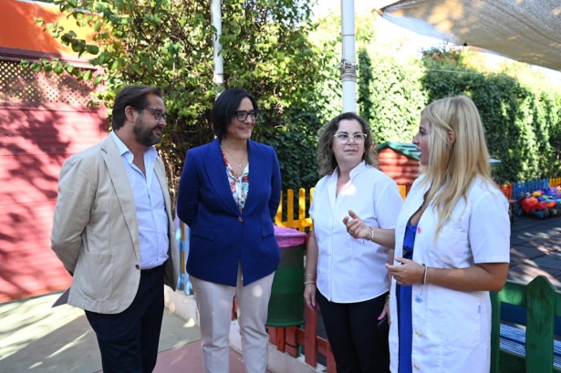 Visita al Colegio Inmaculada Niña (JUNTA