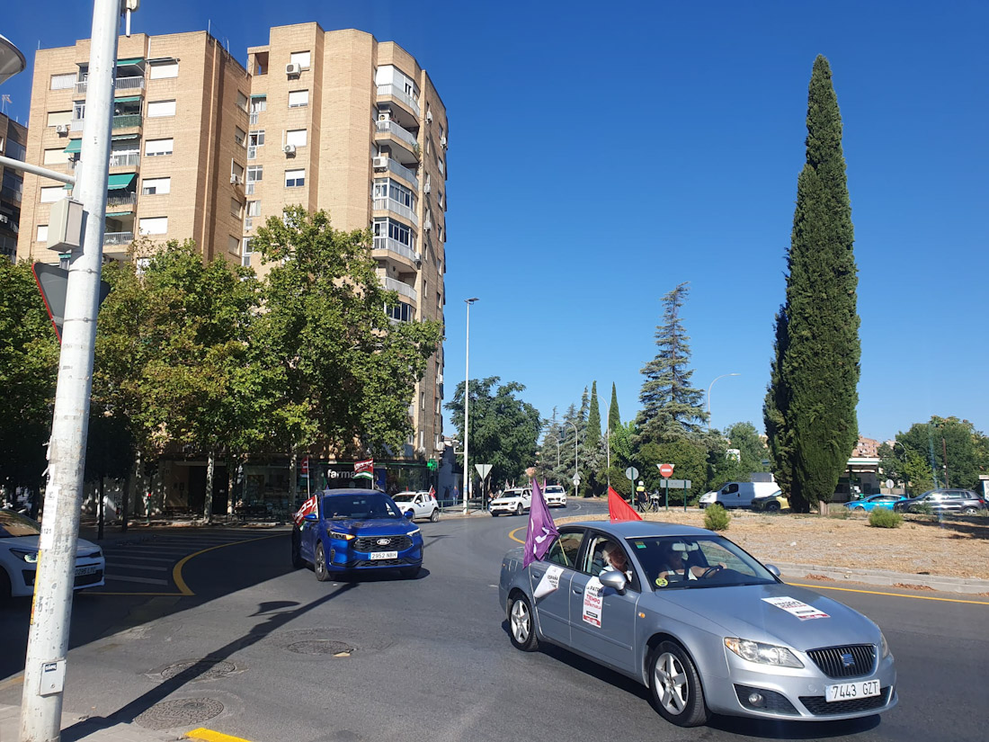 Caravana de coches (CCOO)