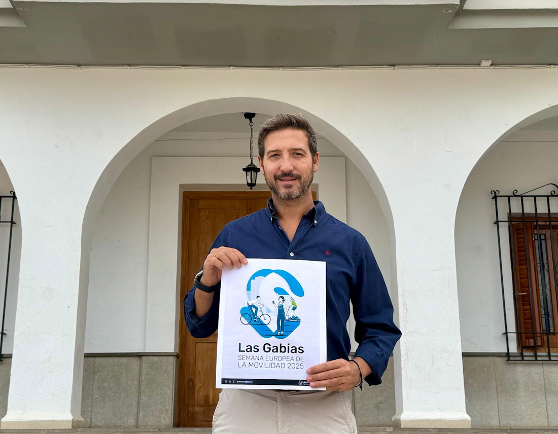 Daniel Casares, concejal delegado de Obras Públicas, Infraestructuras y Movilidad del Ayuntamiento de Las Gabia (AYTO. LAS GABIAS)