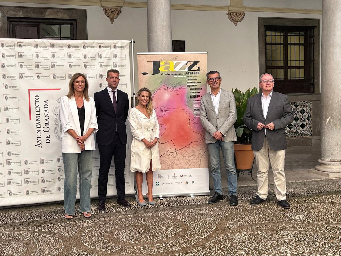 Presentación de la 45 edición del Festival Internacional de Jazz de Granada (AYUNTAMIENTO DE GRANADA)