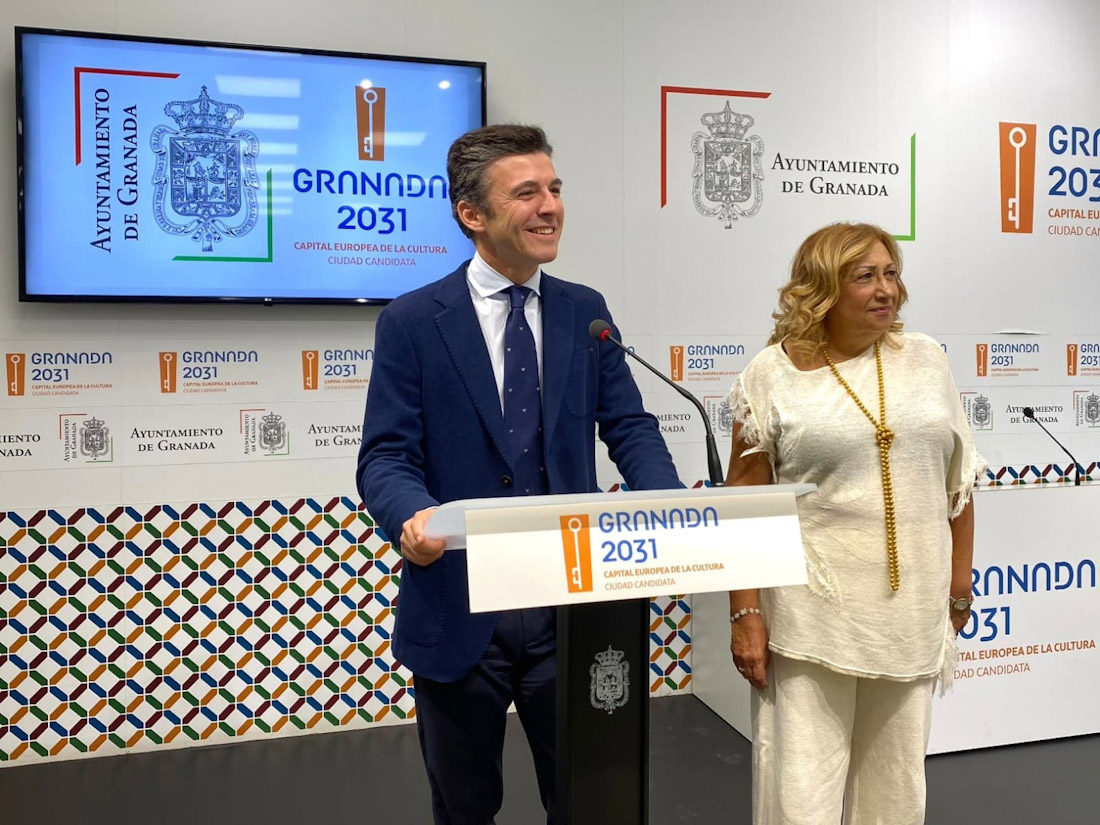 Jorge Saavedra y Rosario Pallarés (AYUNTAMIENTO DE GRANADA)