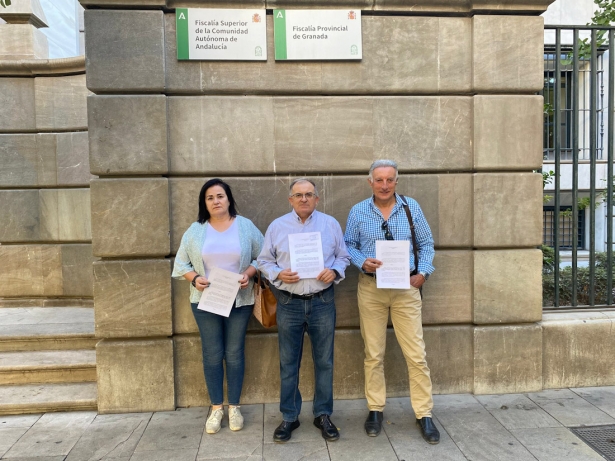 Presentación de la denuncia ante la Fiscalía (PP)