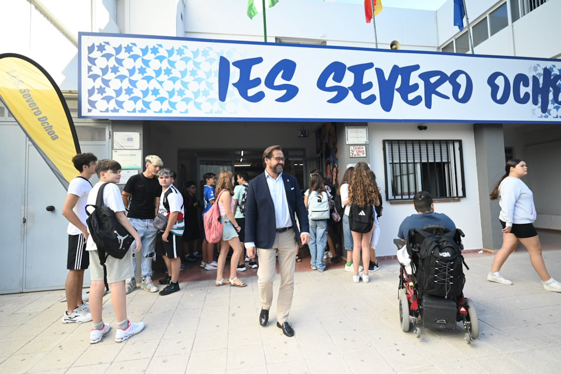 Inicio del curso en el ÍES Severo Ochoa (JUNTA)