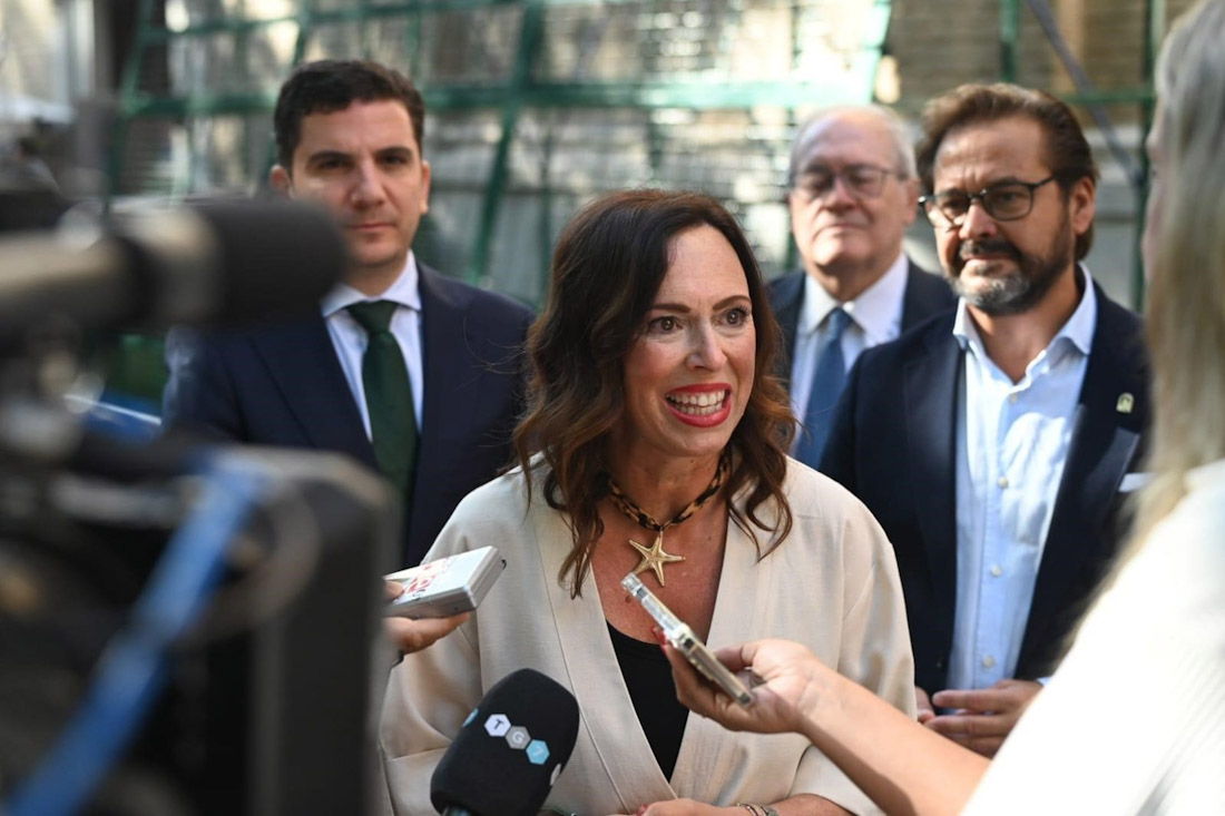 La consejera de Fomento, Rocío Díaz, atiende a los medios (PERFIL DE ROCÍO DÍAZ EN LA RED SOCIAL X)