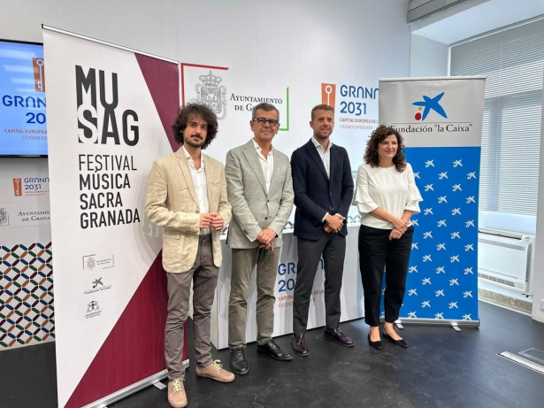 Presentación del del Festival de Música Sacra de Granada 2025 (AYUNTAMIENTO)