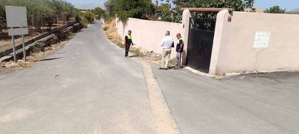  Zanja donde supuestamente se habían realizado las supuestas canalizaciones (PSOE)