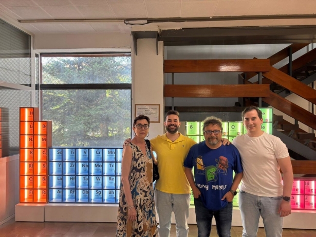 Los investigadores de la UGR que han desarrollado la herramienta para medir la calidad del aceite de girasol (UGR)